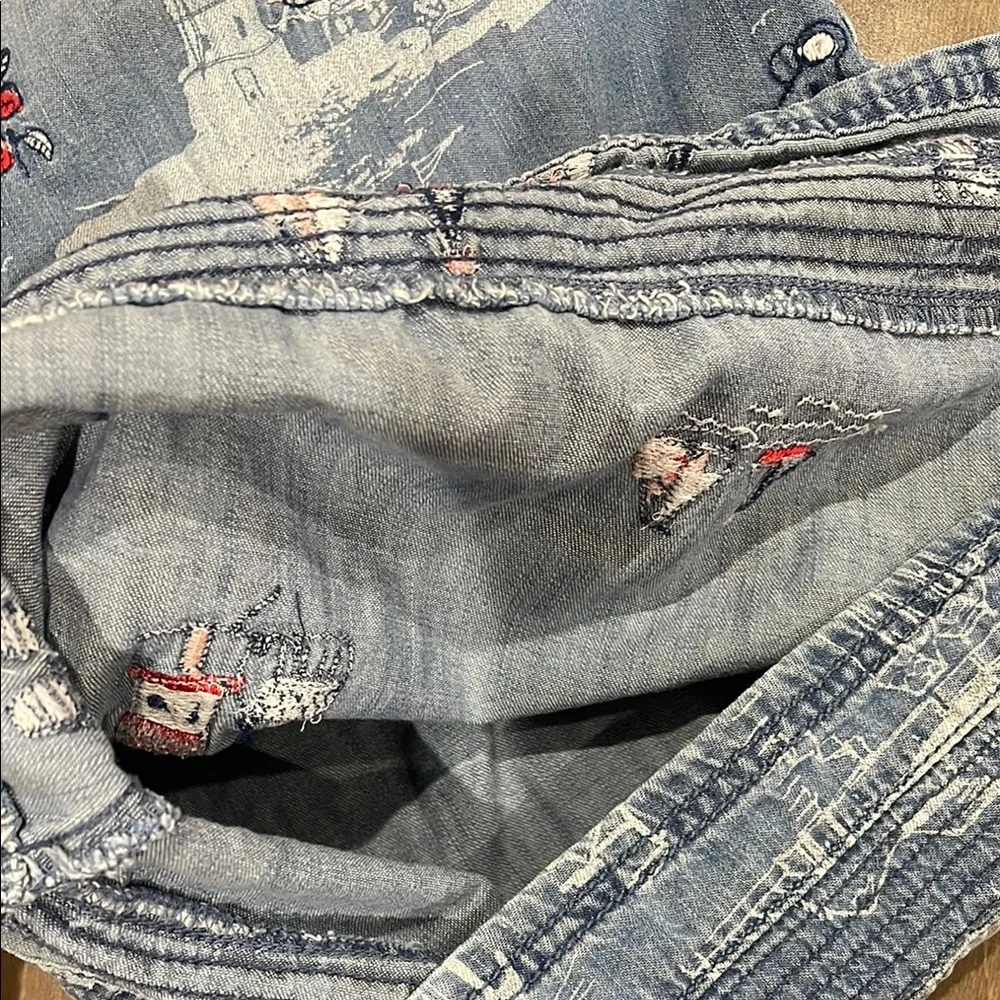(Next) Denim Girl Dress size 2-3yrs